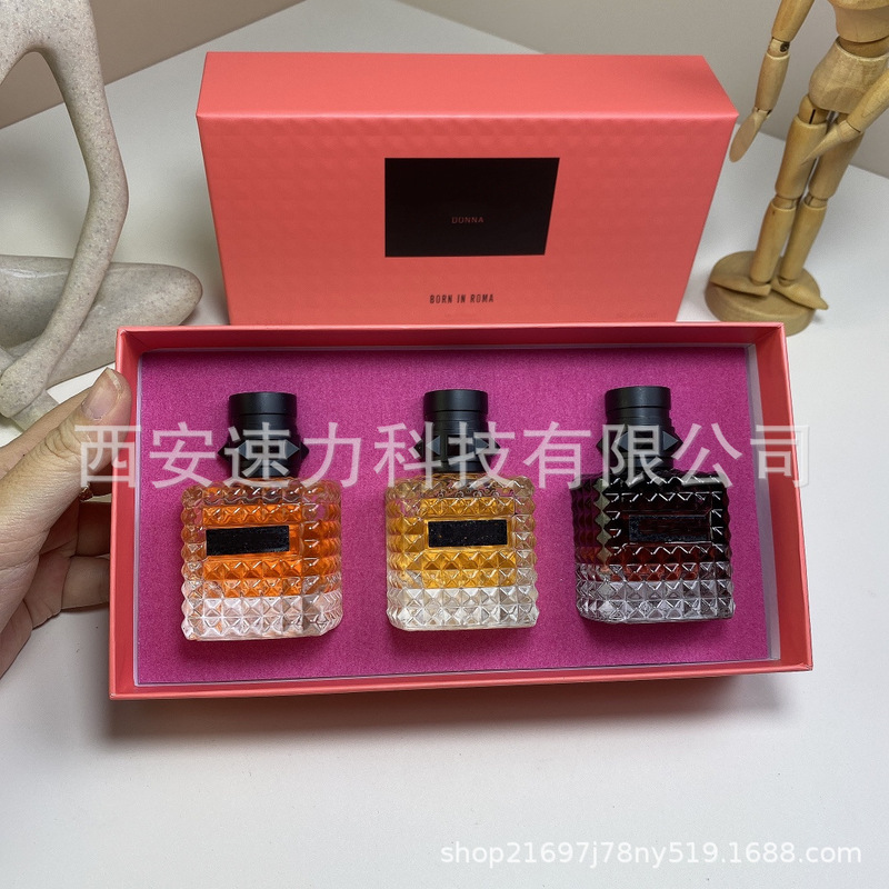 外国貿易香水卸売ヴァレンティノパンクサンセットスイートハートレッドスカート反乱彫刻女性の香水強い香りが長持ち|undefined