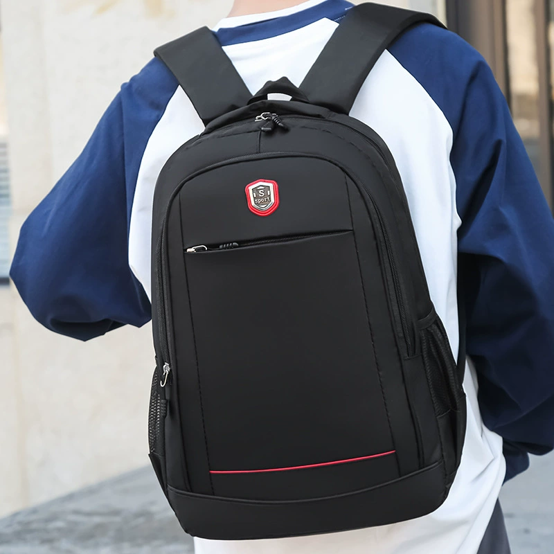 Backpack for leisure for traveling, capacious laptop, wholesale, business version