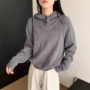 套头宽松打底显瘦毛衣