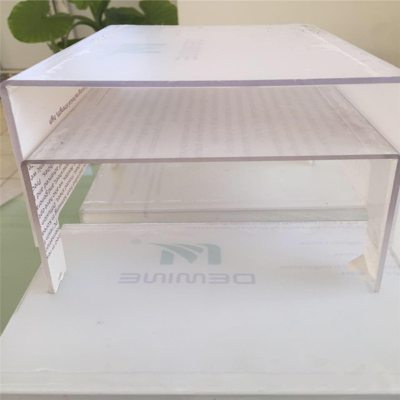 透明pc耐力板加工 厂家直销非标尺寸高透明塑料板 折弯雕刻