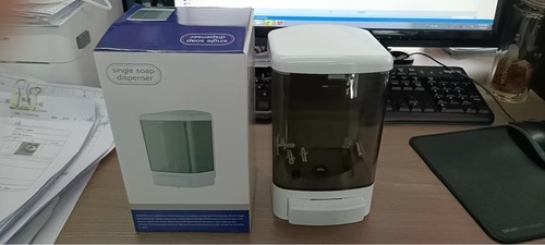 Supply hotel, guesthouse, household use 1000ML large capacity push-button liquid soap dispenser wall-mounted soap dispenser