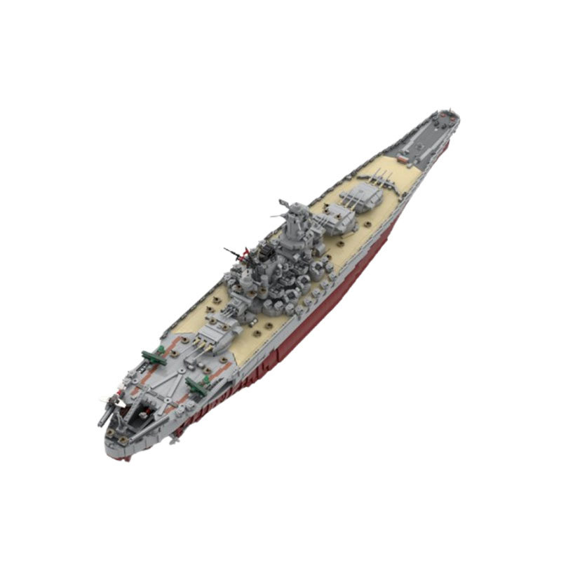Moc 37260 Warship Building Blocks Construction Model Diy Gift Set_voghion.com