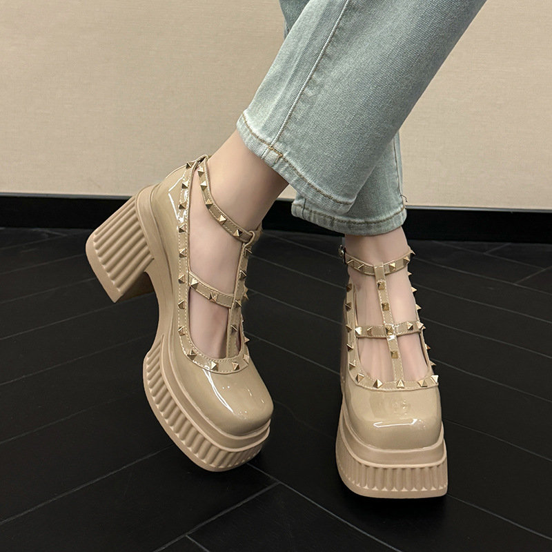 Fashionable comfortable universal shoes pointed-toe platform low-cut…