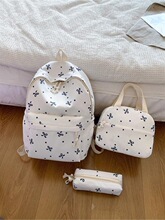 F 21885 Large Capacity Bow Backpack ѧ����� �羳ŷ��