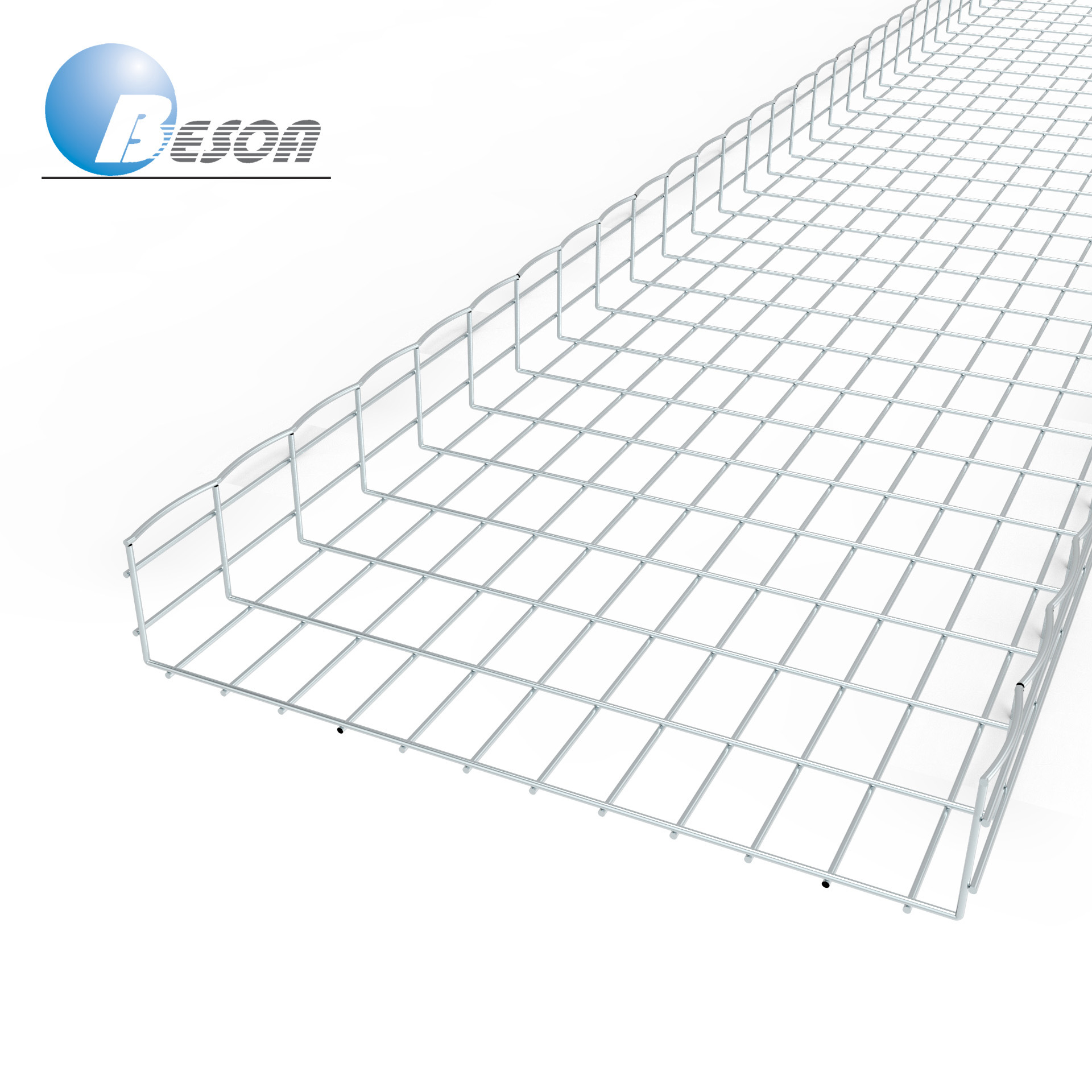 柏仕佳电缆桥架厂家 网格SS304不锈钢桥架200*50*3000
