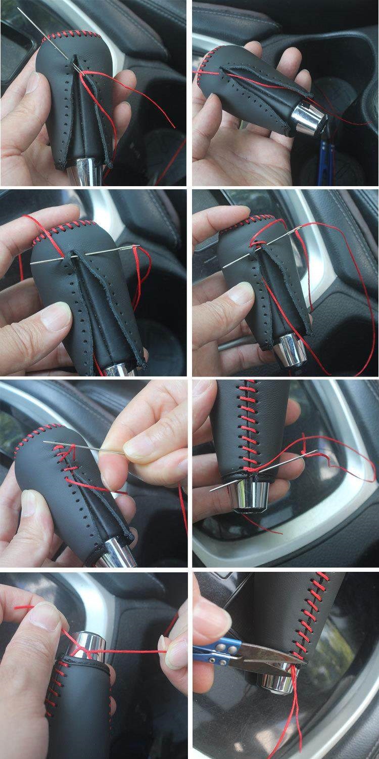 Suitable for Volkswagen Sagitar gear shift cover, genuine leather for Lavida, Magotan, CC, Passat, POLO, Tiguan, Golf