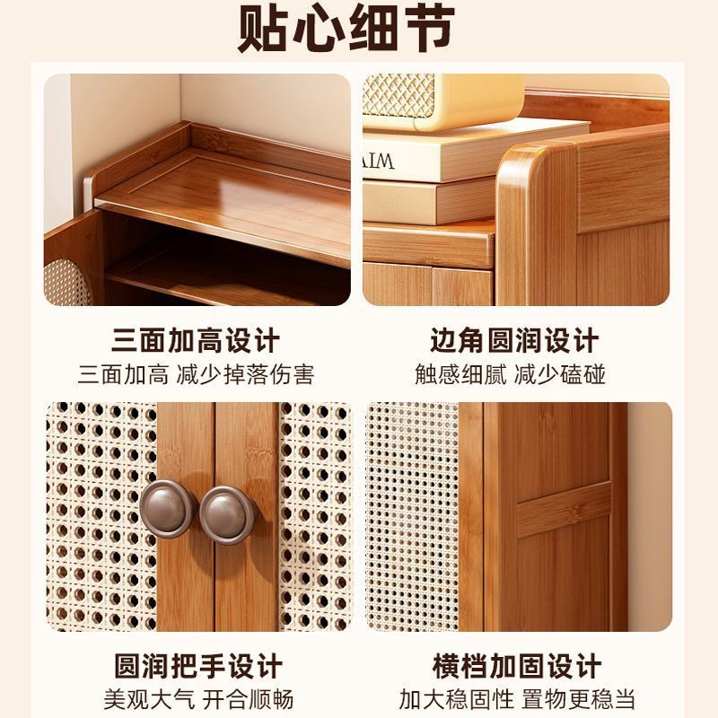 鞋柜多层家用门口入户小窄鞋架简易出租房用2025新款防尘置物架子|undefined