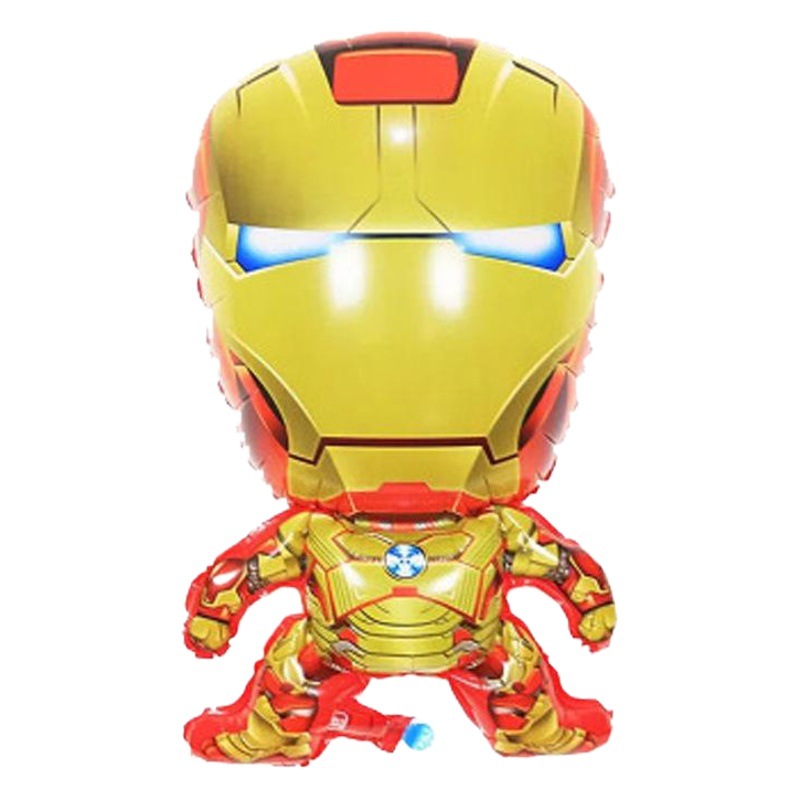Superman Avengers pijama hombre Capitán América Iron Man salvaje ganso caza Spider-Man globo de aluminio