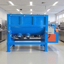 厂家销售珍珠粉不锈钢搅拌机 卧式大容量膏体混合设备 螺带混料槽