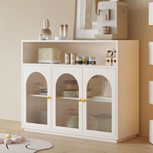 餐边柜客厅柜子实木家用现代靠墙一体置物茶水柜储物收纳厨房边柜