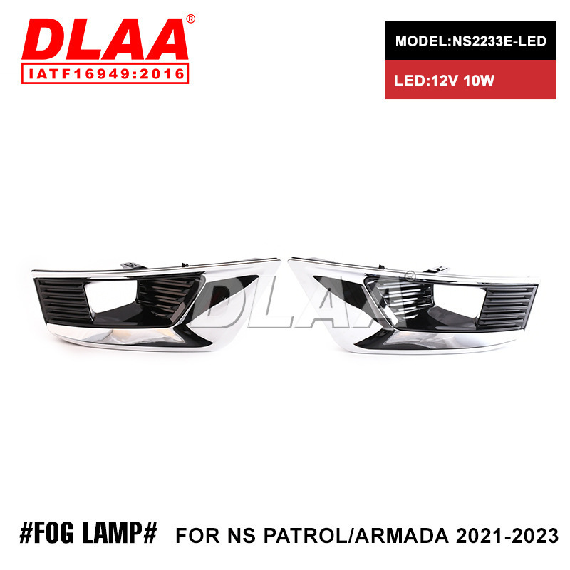 Aplicable a NISSAN PATROL / ARMADA2021 - 2023 conjunto de lámpara de niebla importada pickup diurno conducción luz de barra delantera