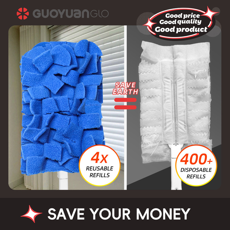 Swiffer Fleece Dust Duster in Stock, Cleaning Duster with Replaceable Cloth Cover, Machine Washable, Cross-Border Bestseller