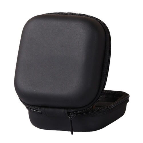 Medium Square Storage Bag with EVA Zipper, Charger and Cable Organizer, Portable EVA Bag, In Stock