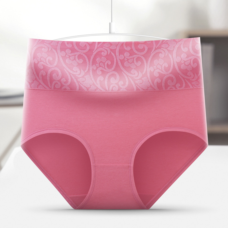 Ropa interior de algodón de cintura alta posparto ropa interior de algodón para mujer fábrica al por mayor