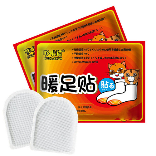 Doraemon foot patches cartoon foot warmers self-heating foot warmers foot warmers cold-proof foot warmers Yiwu manufacturer