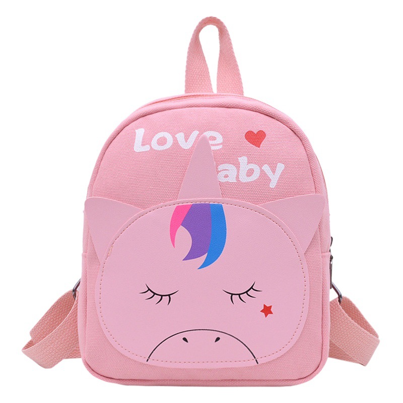 Mochila Escolar Infantil de Dibujos Animados para Jardín de Niños, Modelo 2025, Temporada de Regreso a Clases, Mochila de Lona Suave y Linda para Niños y Niñas, Moderna