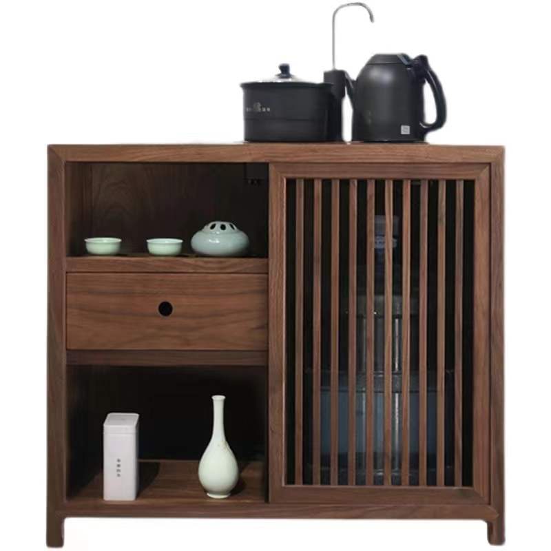 단단한 나무 차 캐비닛