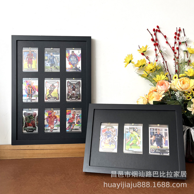 Star Card Storage Display Rack Card Star Card Football Basketball Card Brick Wall Display Collection Photo Frame