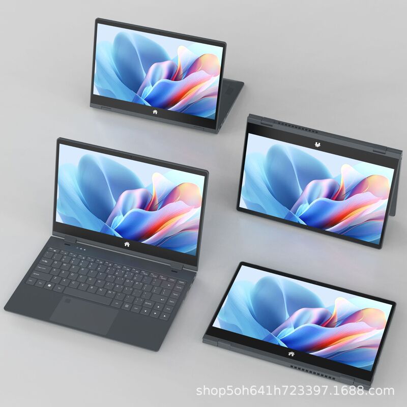Yoga Laptop 14inch N95 Cross-Border N97 Factory with Touch Laptop Tablet Two-In-One