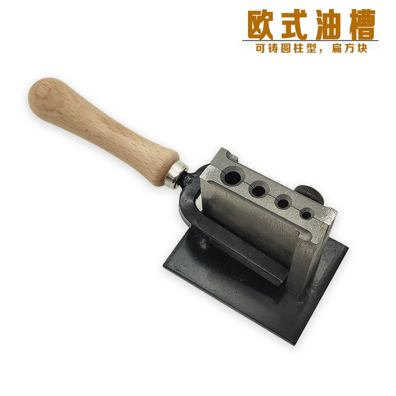 Большой масляный бак в европейском стиле, плавление золота, серебряная полоса, точение песка, железная канавка, перевернутая полоса, литье под давлением, форма для литья золота, инструмент для изготовления ювелирных изделий