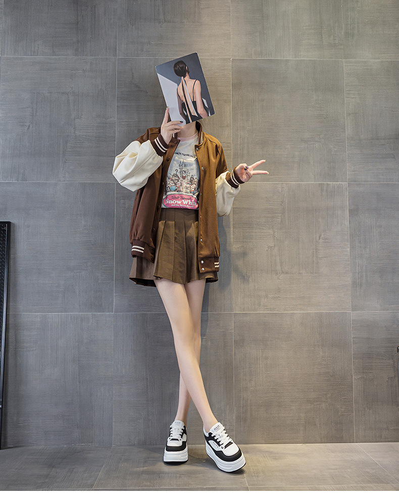Giày sneaker nữ đế dày phong cách thể thao mùa thu 2025 — M 2973m màu, M2973 màu đen, M2973 màu đỏ chi tiết 17