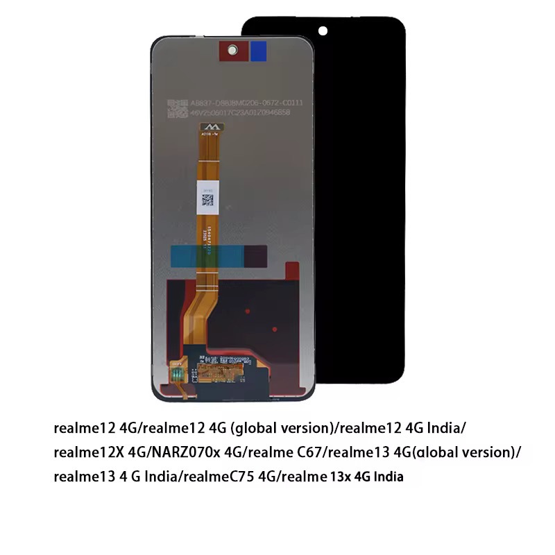 Aplicable a op realme C75 4g conjunto de pantalla LCD de teléfono celular C67 4g pantalla de teléfono celular
