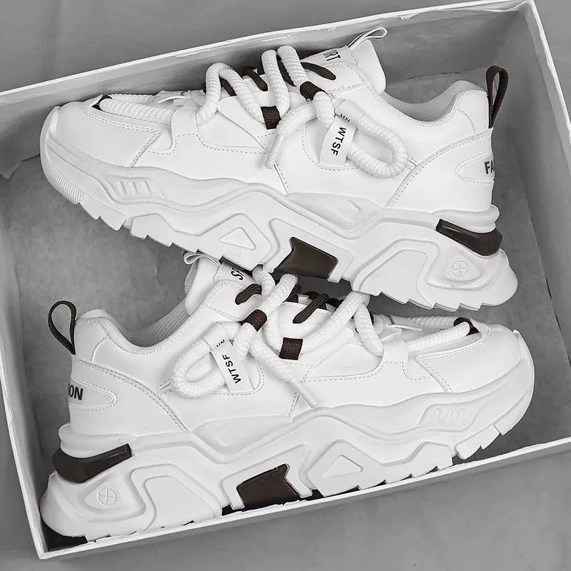 Мужские осенние кроссовки 2025, новые дышащие, модные, универсальные, с внутренним увеличением роста, спортивные, повседневные, для папы