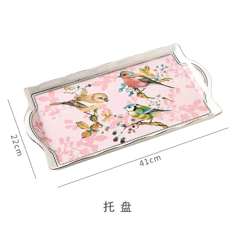 Exquisito hueso China taza de café y platillo de alta gama británica juego de té de la tarde traje de inauguración de la casa novias mano caja de regalo