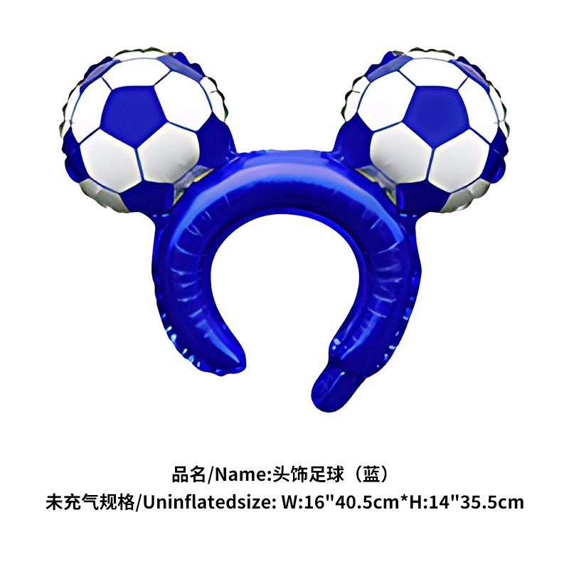 Transfronterizos 2026 Copa del Mundo Serie de globos Estados Unidos, Canadá, México Juego de fútbol Globo de aplausos Globo de trofeo Globo