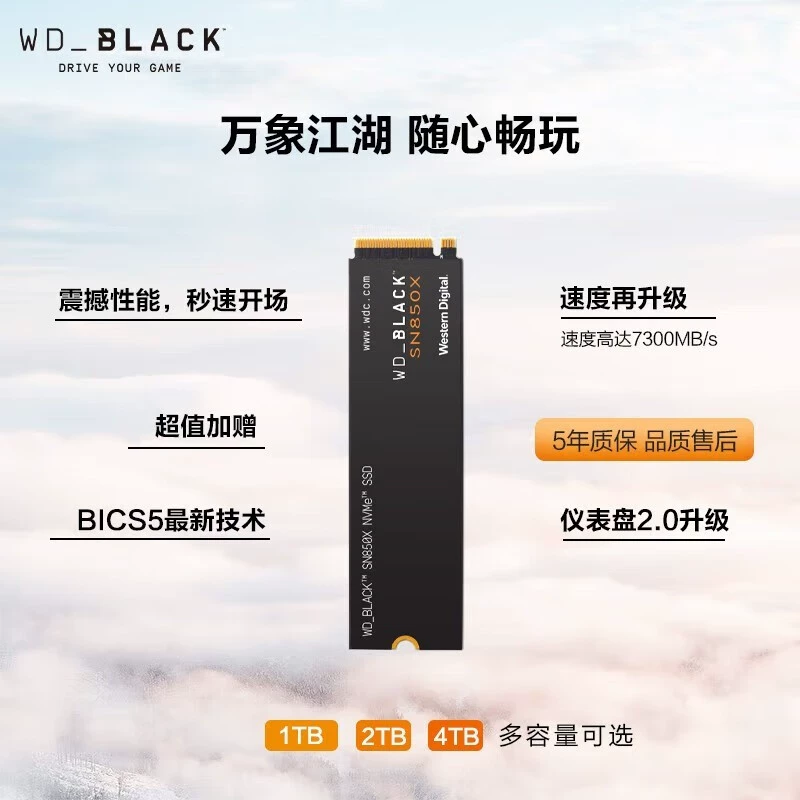 WD M.2 интерфейс (протокол NVMe) настольный ноутбук высокоскоростной игровой SSD прошивка