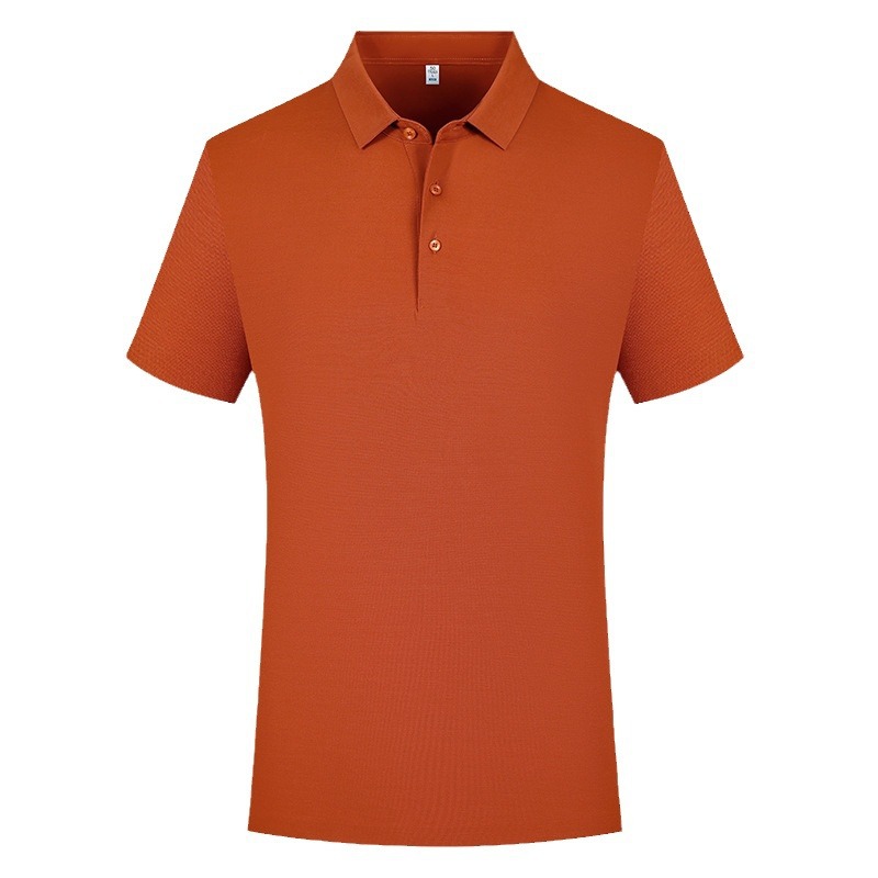 Camiseta polo de manga corta para hombre, estilo business, elástica, fresca al tacto, de 60 unidades, con un toque de alta gama, hecha a medida.