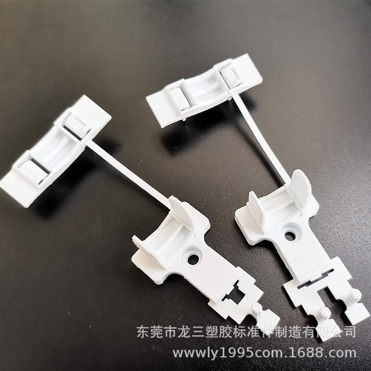 龙三塑胶厂供应 端子专用压线夹SR1 SR2三位快接端子压线夹