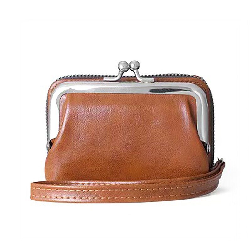 Clearance Sale - Vintage Clip Wallet with Multiple Card Slots, Short Women's Wallet, Card Holder with Detachable Coin Purse
