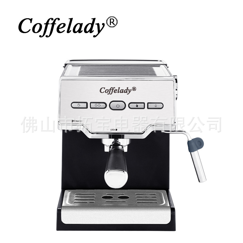 CM6882 15bar cafetera italiana semiautomática bomba tipo burbuja de leche cafetera casera