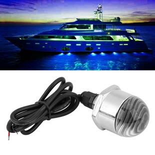 Ip68 Waterproof Marine Stainless Steel Underwater High Brightness Lighting Led Waterproof Light Boat Bottom Atmosphere Light Sea Fishing