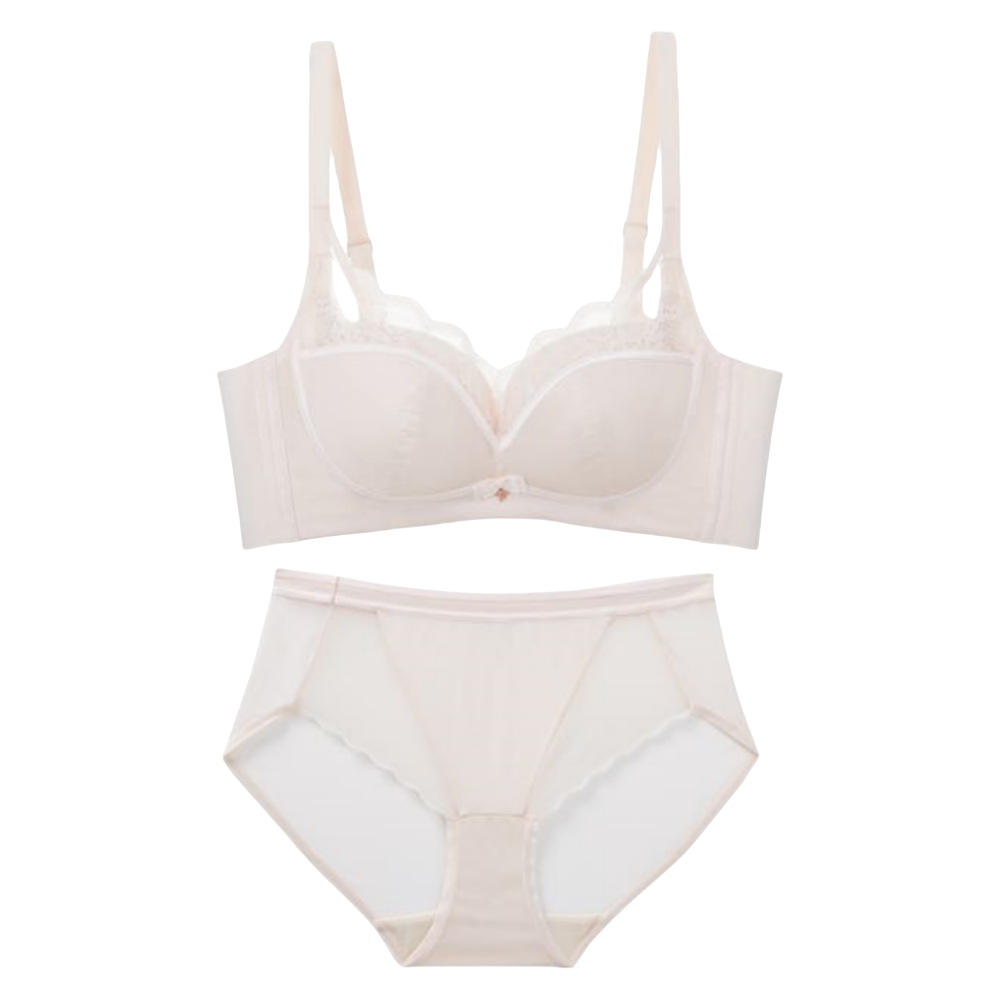 피치 핑크 싱글 피스 [여름 통기성 및 비어 있지 않은 컵 약 1CM]