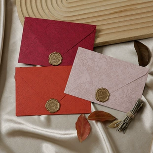 Chinese leather retro set, postcard, Chinese style