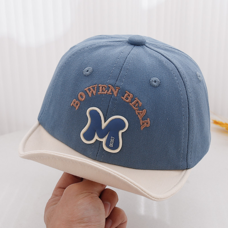 Sombreros para bebés otoño y invierno para niños con bordes suaves de terciopelo para niños sombreros de béisbol para bebés sombreros de boca de pato para bebés