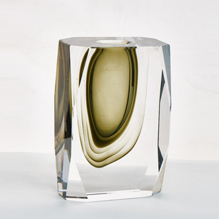 Factory Direct Supply of Handmade Glass Vases, Home High-End Art Ornaments, Hotel Lobby Wedding Decoration Ideas