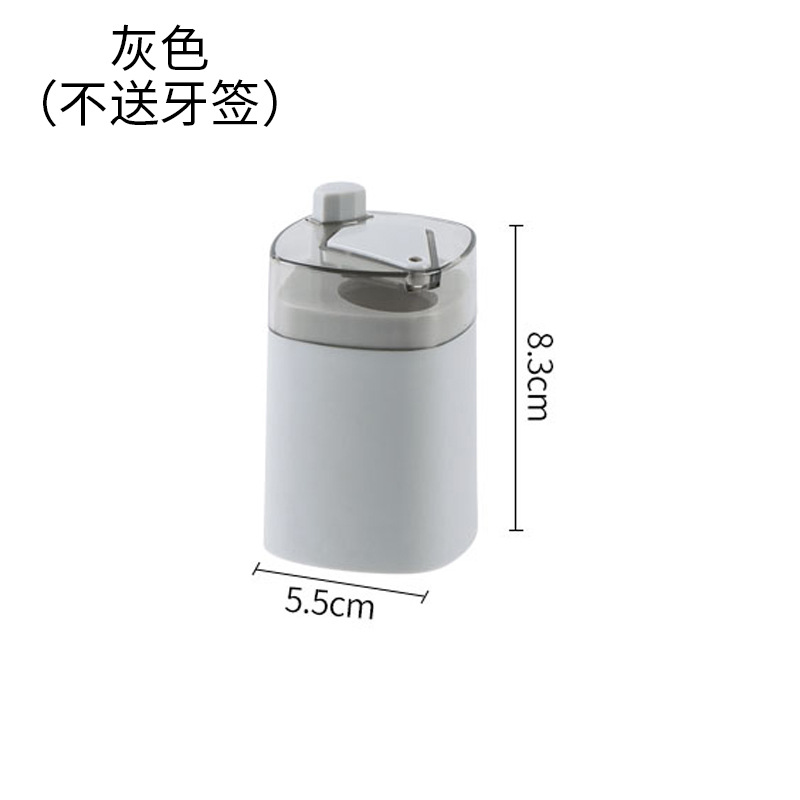 Cubo palillo de dientes titular plástico trigo palillo paja transparente automático puede creativo caja prensa publicidad