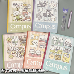 30/Xiaohongshu 推奨日本高価値 Jiikawa B5 ノートブック愛漫画コピーメモ帳宿題ブック