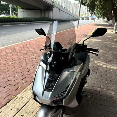 Modification and Heightening Windshield – Motorcycle front windshield - brown-40-thick-50cm-high-exclusive-for-nwg150