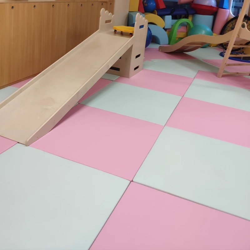 Jardín de infancia Centro de educación temprana Alfombra de escalada de software Sala de integración sensorial Alfombra de escalada para niños Aula de patio de recreo Alfombra de bolsa blanda