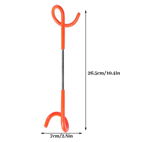 Hook camping double hook camping light pole hook stainless steel pig tail storage multi-functional universal hook S type