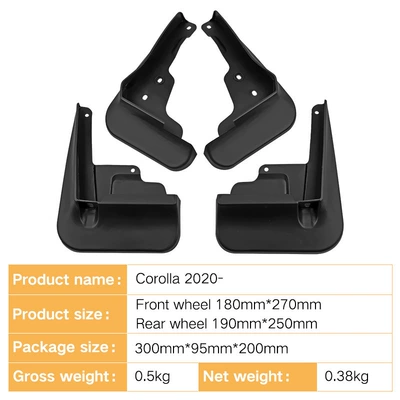 Suitable for Toyota Corolla Mudguard
