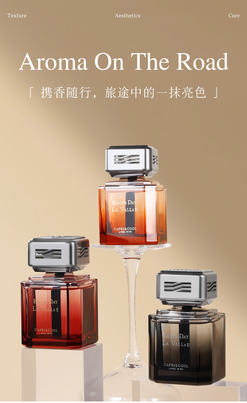 New Year Car Fragrance Light Luxury Fragrance Gift Box Men's Special Long-Lasting Light Fragrance Car Fragrance Interior Supplies Wholesale