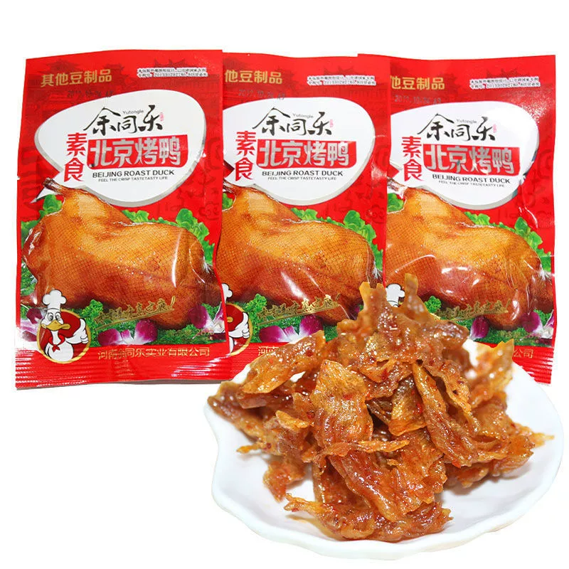 Yu Tongle Пекинская жареная утка Вегетарианская еда Острая курица Острые пряные бобовые продукты Острые пряные закуски
