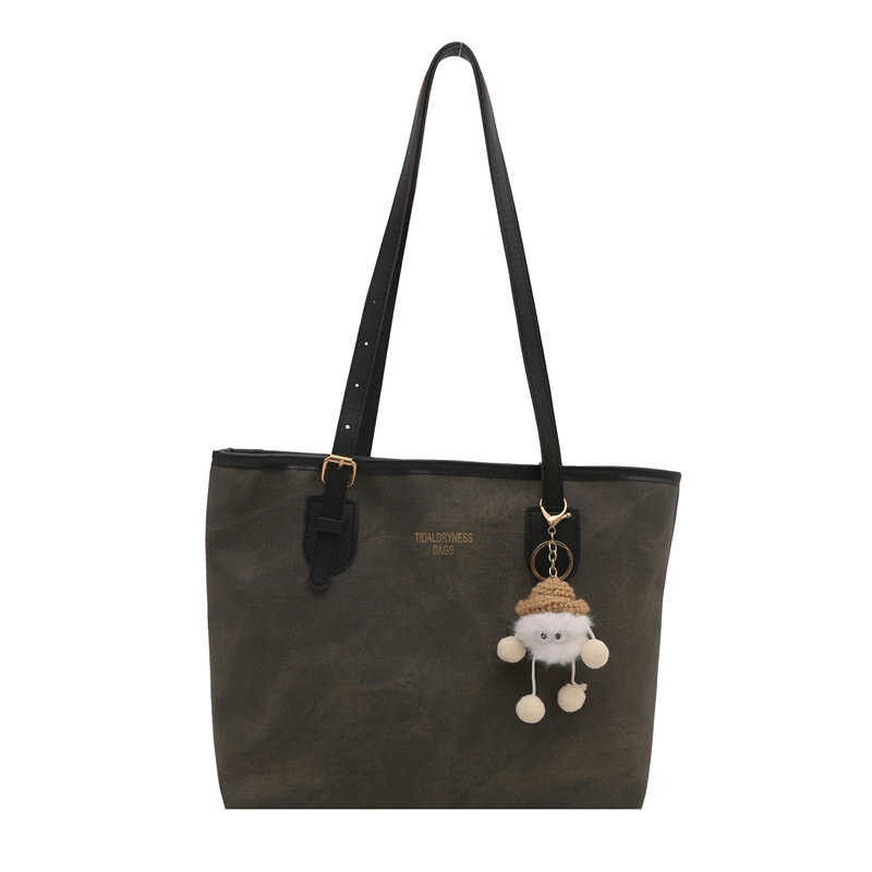 Bolsos para mujer 2024 invierno nuevo estilo este año popular bolso de alta capacidad bolso de hombro de ocio bolso de clase para estudiantes universitarios