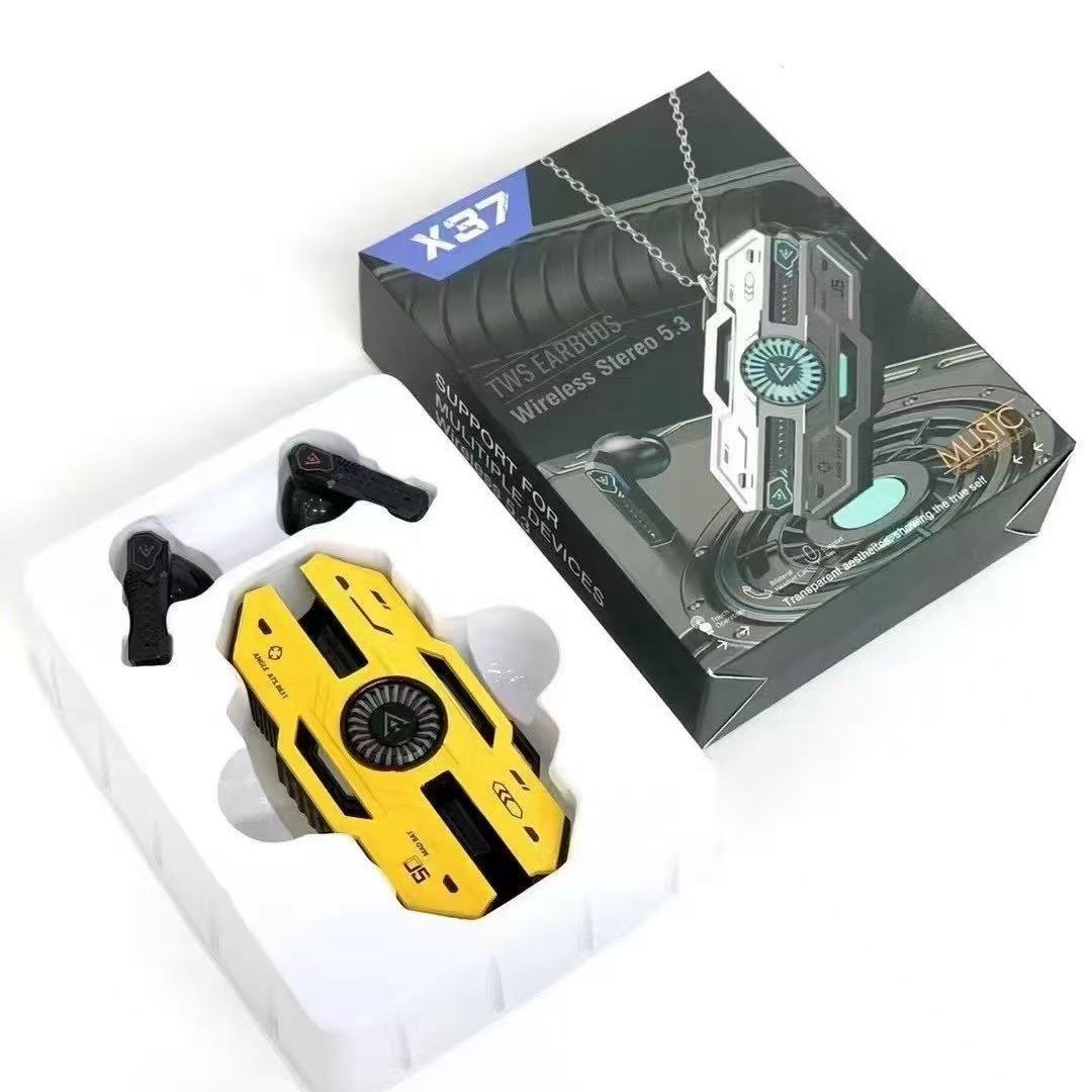 (Cross-border trading), neon gaming extra-long design headphones, x37, bluetooth 3