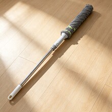 可伸缩不锈钢胶棉拖把mop 卫生间拖地神器家用吸水挤水海绵头拖把